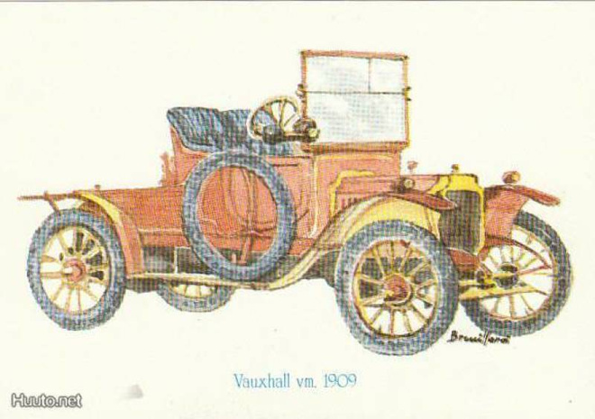 AUTOKORTTI - VAUXHALL VM 1909