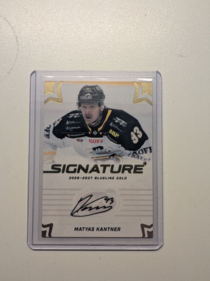 Blueline 26-27 Signature GOLD Matyas Kantner, Kärpät /40