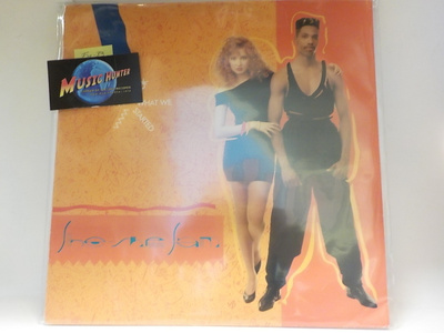 SHE-SHE SAM - LOOK WHAT WE STARTED FIN -89 EX+/EX+ LP