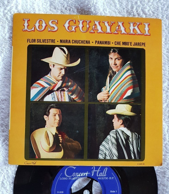 Los Guayaki – Chants, Danses Et Rythmes D'Amérique Latine 7"