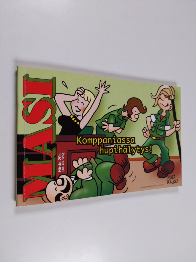 Mort Walker : Masi-minialbumi : taas on naurussa pitelemistä