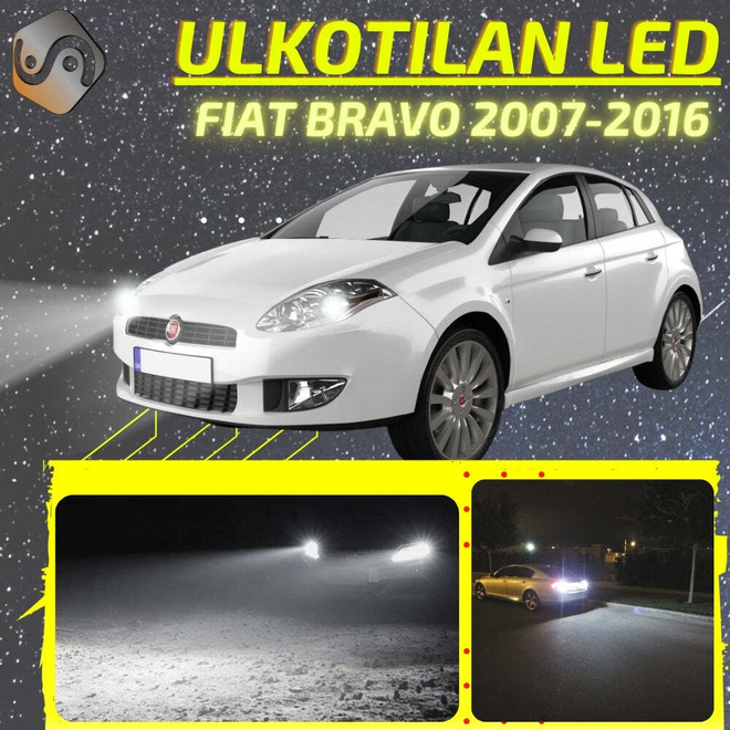 BRAVO 2007-2016 Ulkoiset LED -valot