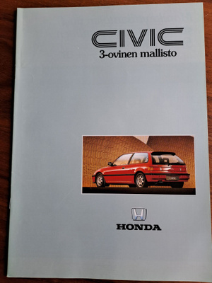 Honda Civic 3d -esite, 1989
