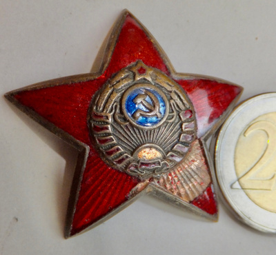 VANHA CCCT Tähti Kokardi Poliisi Miliisi 1930-l KOMEA