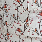 Kappa verho 56x225 cm punatulkkuja - pikkukuva 1