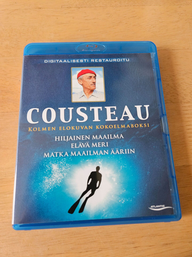Cousteau: kolmen elokuvan kokoelmaboksi (3 x Blu-ray)