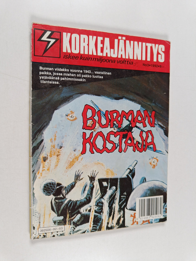Korkeajännitys 3/1992 : Burman kostaja