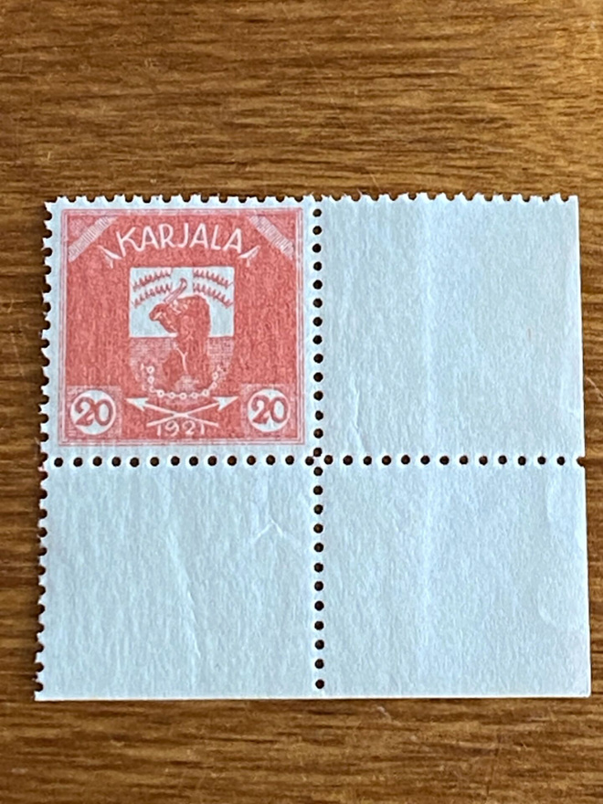 KARJALA 20 PENNIÄ 1922**