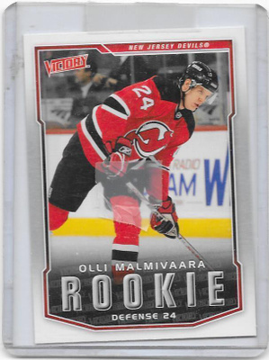 2007-08 UD Victory Rookies #333 Olli Malmivaara NJD RC