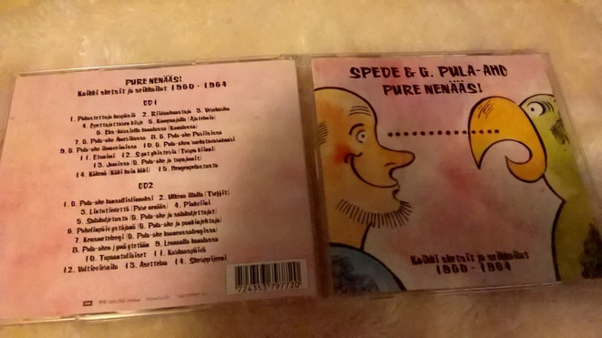 Spede & G.Pula-Aho - Pure Nenääs! (2cd)