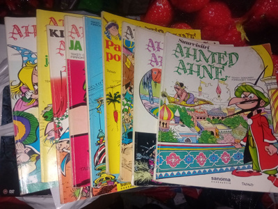9 kpl Ahmed Ahne kokoelma  ( SIS POSTIKULU )