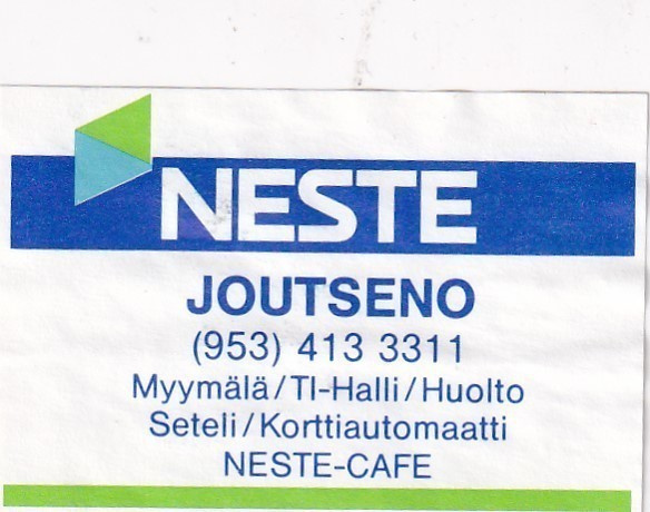 Imatra, Vuoksenniska , M. Vainio Ky , NESTE  3/15