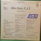 MILES DAVIS - E.S.P. M-/EX+ U.S 70´S REISSUE LP - pikkukuva 2