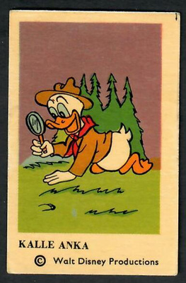 Keräilykuva - Disney - Kalle Anka - Aku Ankka