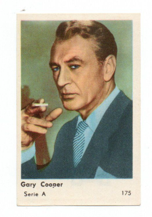 Purkkakuva Hellas Serie A n:o 175 GARY COOPER