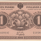 1 Markka 1916, 8 numerolla, kl.8 - pikkukuva 1