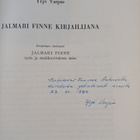 Yrjö Varpio : Jalmari Finne kirjailijana : Eripainos teok... - pikkukuva 2
