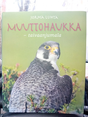 Jorma Luhta : Muuttohaukka - taivaanjumala ( SIS POSTIKULU