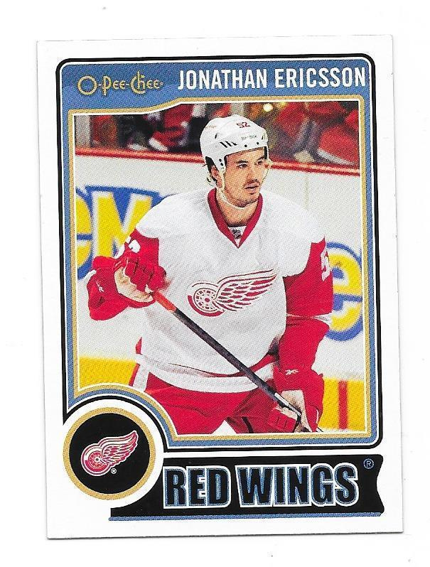 2014-15 OPC #199 Jonathan Ericsson Detroit Red Wings