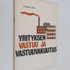 Armas Arti : Yrityksen vastuu ja vastuuvakuutus - pikkukuva 1