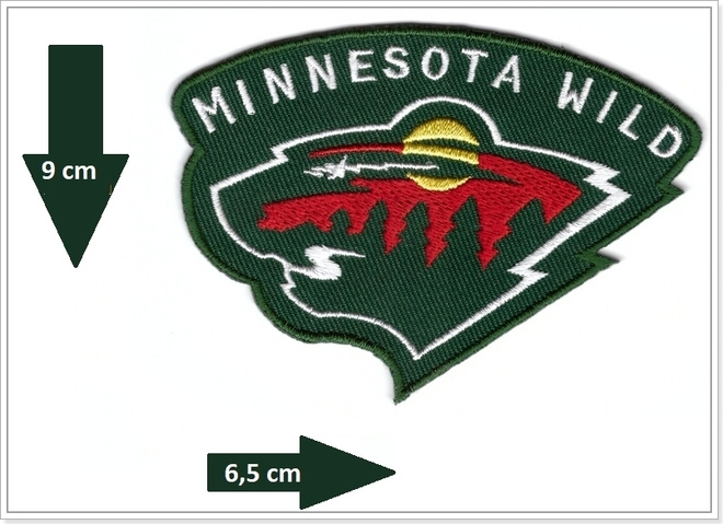 NHL - Minnesota Wild -kangasmerkki / hihamerkki