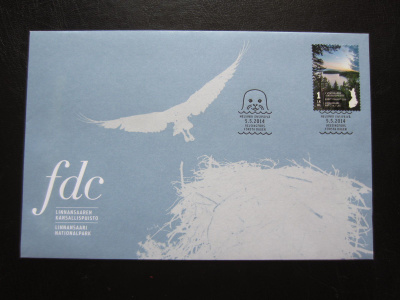 FDC 2014 Linnasaaren kansallispuisto