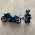 LEGO - Super Heroes -SH0973: Captain America + Moottoripyärä - pikkukuva 2