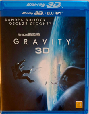 GRAVITY 3D BLU-RAY + BLU-RAY (2 DISC)
