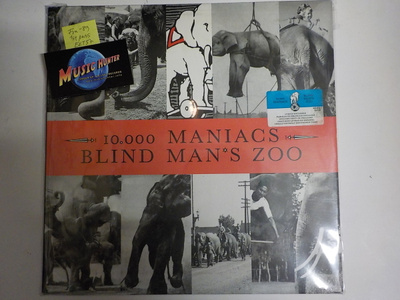 10,000 MANIACS - BLIND MANS ZOO M-/M- LP +