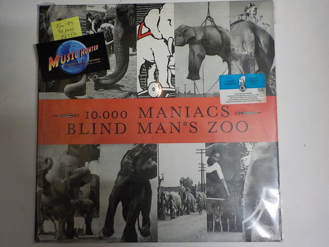10,000 MANIACS - BLIND MANS ZOO M-/M- LP +