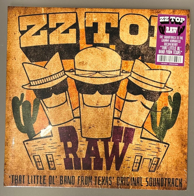 ZZ TOP : RAW - LP, uusi