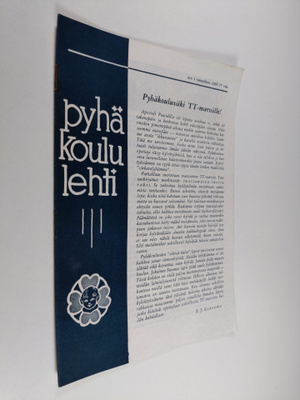 Pentti Taipale : Pyhäkoululehti 1/1965