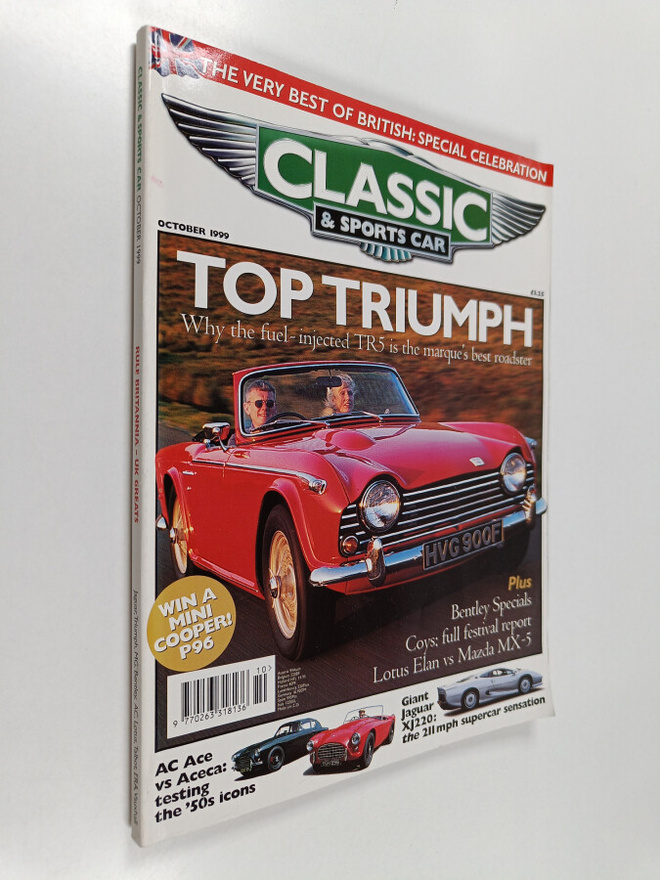 Classic & sports car : October 1999