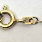 14 karaatin kultainen Evil Eye kaulakoru 585 - pikkukuva 4
