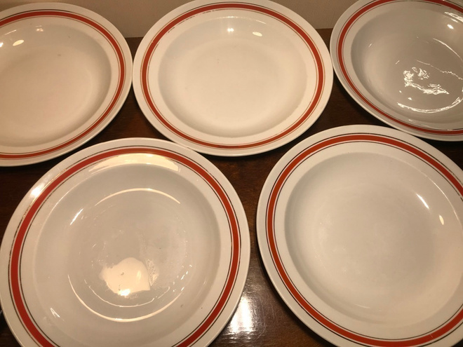 Arabia HELENA syvät lautaset 20 cm 6 kpl