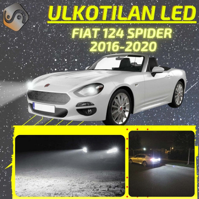 124 Spider 2016-2020 Ulkoiset LED -valot