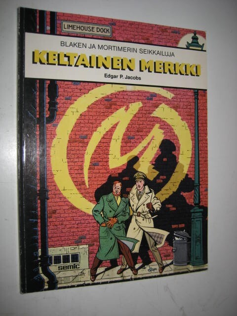 Blake ja Mortimer, Keltainen merkki - Nid 1p