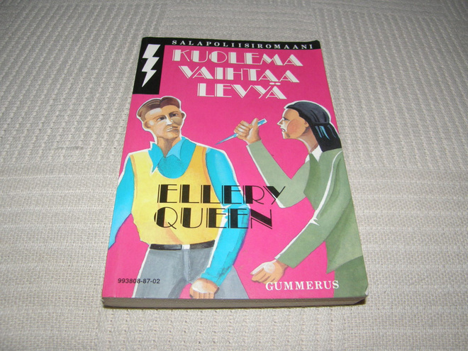 Ellery Queen Kuolema vaihtaa levyä  -nid