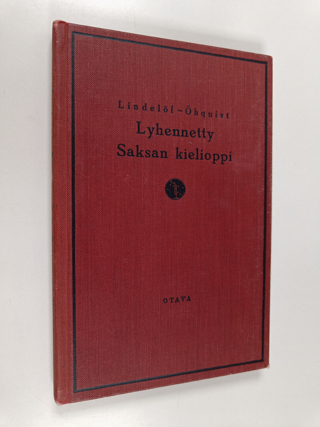 U. Lindelöf ym. : Lyhennetty saksan kielioppi