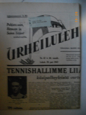 Suomen Urheilulehti Nro 42/1943 (25.2)