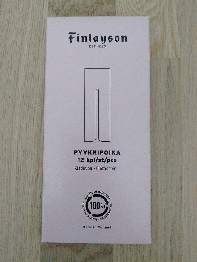 Uudet Finlayson pyykkipojat/pussinsulkijat