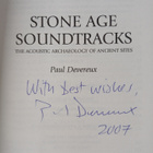 Paul Devereux : Stone Age soundtracks (signeerattu, tekij... - pikkukuva 3