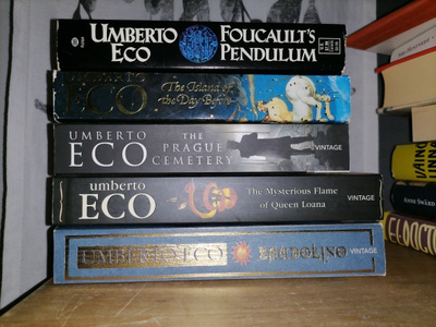 Umberto Eco x5 - 5 kirjaa - In english