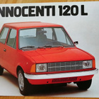 1977 Innocenti 120L (Mini)  esite - KUIN UUSI - pikkukuva 1