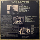 [LP] MATTI SALMINEN: GEORG MALMSTENIN LAULUJA - pikkukuva 2