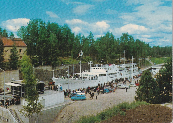 Lappeenranta: Saima - laiva ja Mälkiän sulku