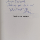 Jyrki Rinnemaa : Vaelluksen salissa (signeerattu, tekijän... - pikkukuva 3
