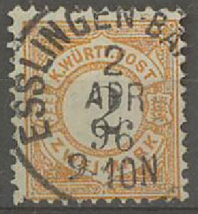 Wyrtemberg Mi 53 a o