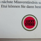 Savuke Tupakka merkki Lucky Strike rasia ja vinkkejä - pikkukuva 2