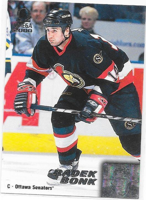 1999-00 Pacific Omega #158 Radek Bonk Ottawa Senators